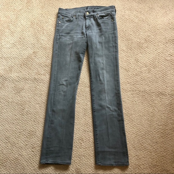7FAM Grey Jeans - Picture 4 of 5